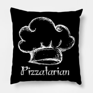 Trendy pizzatarian text t shirt foodie vegetarian Pillow