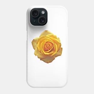 Yellow Rose Flower Graphic Art Print Phone Case