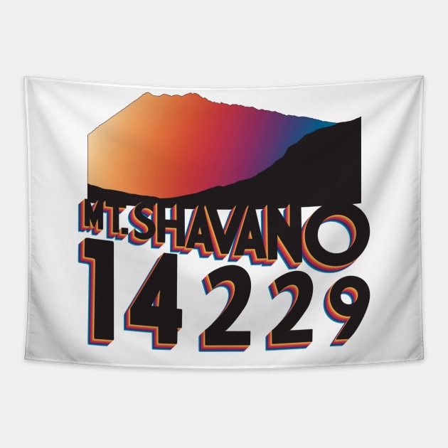 Mt. Shavano Tapestry by Eloquent Moxie