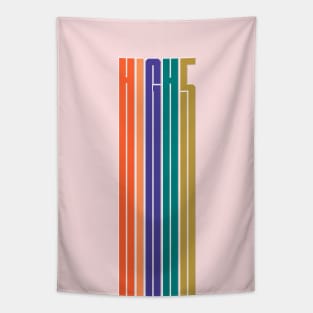 HIGH FIVE COLORFUL TYPO Tapestry