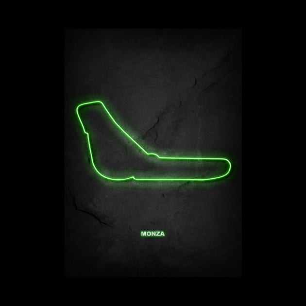 Monza Circuit Neon by Durro