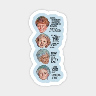 The Golden Girls Magnet