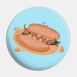 Hot Diggity Dog Pin