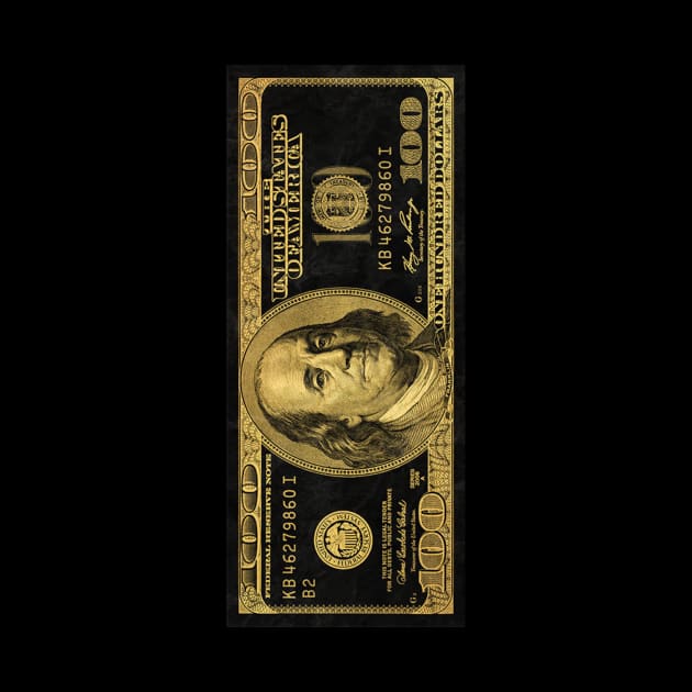 100 Dollar Gold by Cool Cool Design