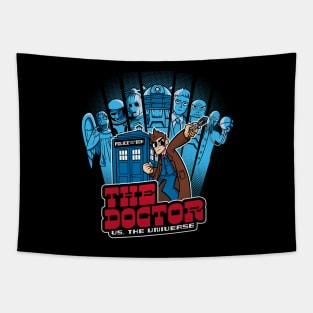 The Doctor VS. The Universe 10th Edition Tapestry