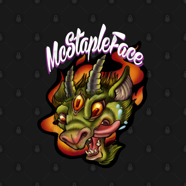 McStapleFace Goat Logo (2014) by InkyMcStapleface