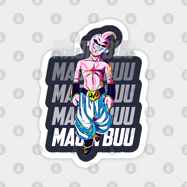 Majin Buu Magnet by Retrostyle