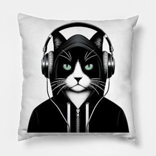 Emo Kitty Pillow