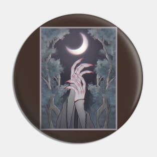 Moon Prayer [Original Art] Pin