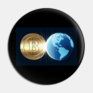 Bitcoin Concept Pin