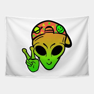 Cool Alien Tapestry