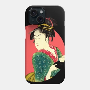 Naniwaya Okita by Kitagawa Utamaro Phone Case