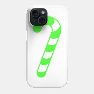 GREEN AND WHITE CANDY CANE - CUTE CHRISTMAS DESIGN Phone Case