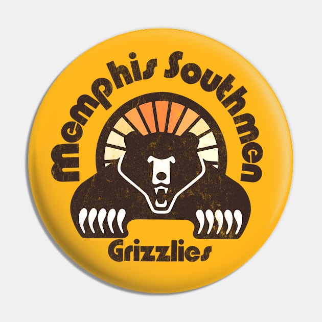 Memphis Southmen / Grizzlies Pin by CultOfRomance