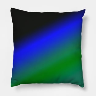 green blue black abstract texture Pillow