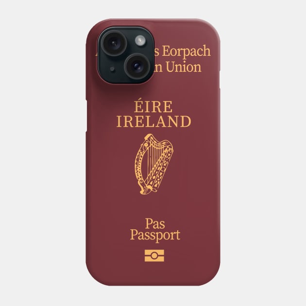 Ireland passport Phone Case by Travellers