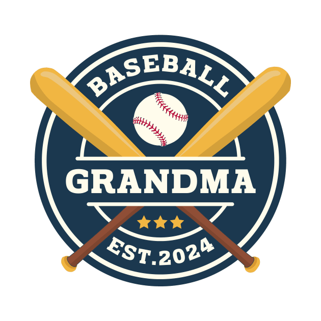 Baseball Grandma Mothers Day by Ivanapcm