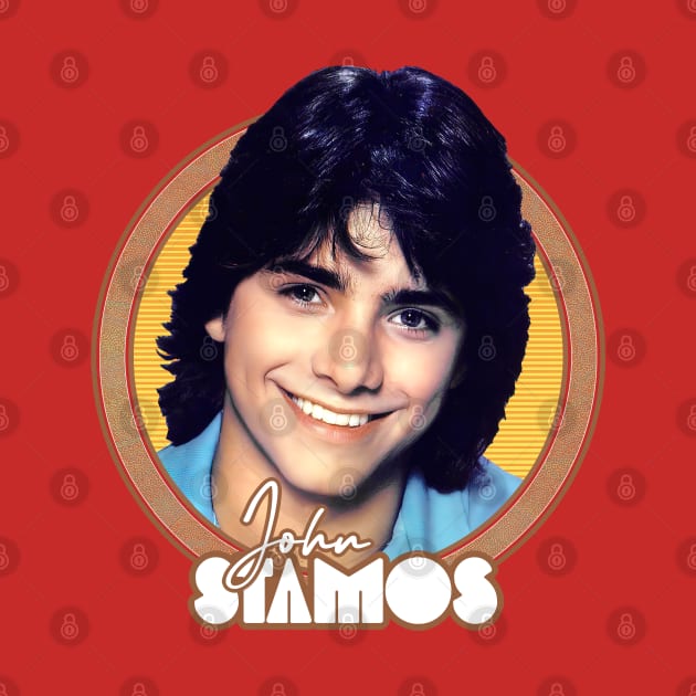 John Stamos -- Retro Fan Art by DankFutura