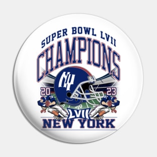 Vintage NEW YORK GIANTS Nfl Helmet Lapel Pin Enamel Pinback -  Norway