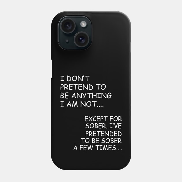 Sober W/B Phone Case by SiSuSiSu