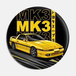 The Legend Supra MK-3 (Yellow Canary) Pin