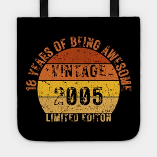 18 years of being awesome limited editon 2005 Tote