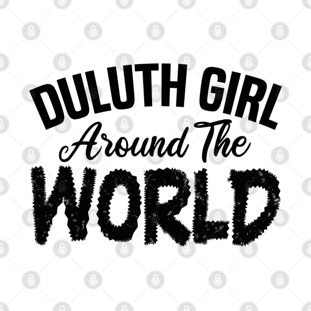 duluth girl around the world by mdr design