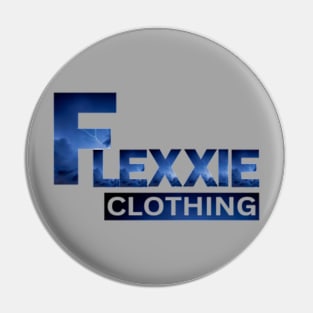 Flexxie Lightening Blue Design Pin