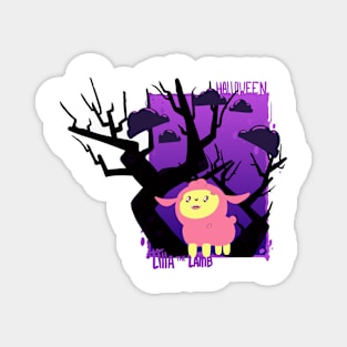 Lilla The Lamb | Halloween | Lilla The Lamb Magnet