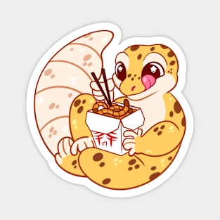 Noodle Leo - Leopard Gecko Magnet