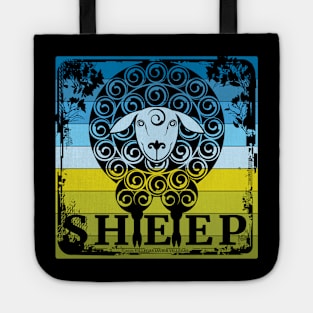 Retro sheep Tote