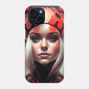 Mushroom girl 23 Phone Case