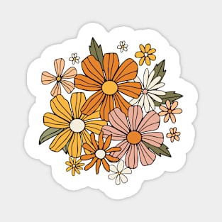 Memorial flower set Magnet