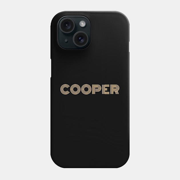 COOPER Phone Case by Coolsville