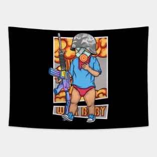 War Baby Tapestry