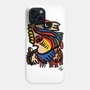 Red Totem Graffiti Phone Case