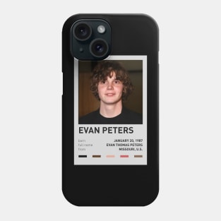 Evan Peters Phone Case