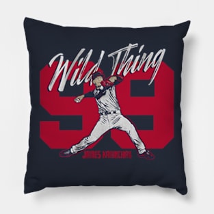 James Karinchak Wild Thing Pillow