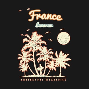 Lacanau France beach T-Shirt