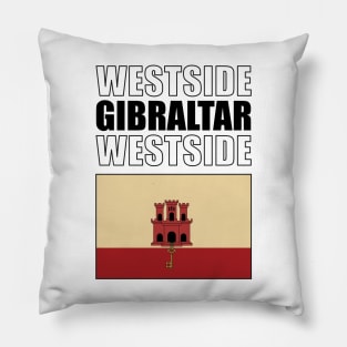 Flag of Gibraltar Pillow