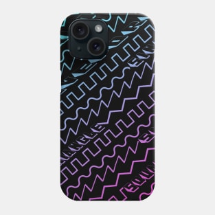 Synthesizer Waveforms for Electronic Musician Phone Case