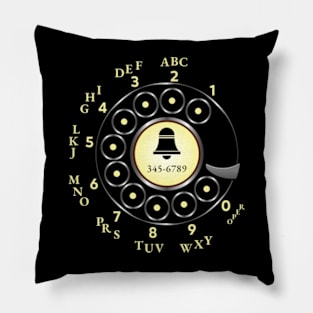 Retro Rotary Dial Pillow