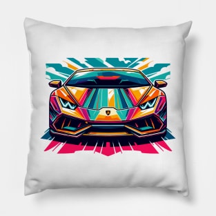 Lamborghini huracan Pillow