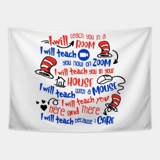 Dr Seuss T-Shirt Tapestry