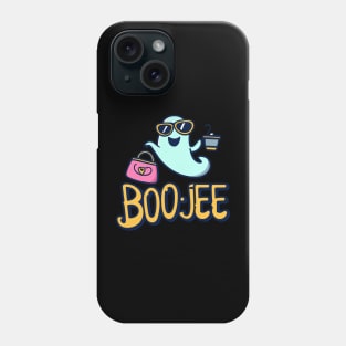 Cute And Funny Ghost Halloween Boujee Boo-Jee Design Phone Case