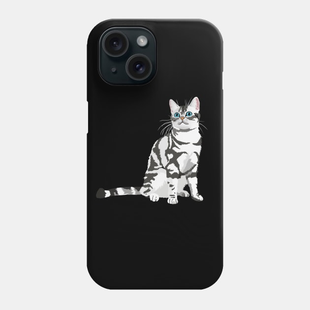 American Shorthair Cat Phone Case by NorseTech