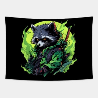 raccoon Tapestry