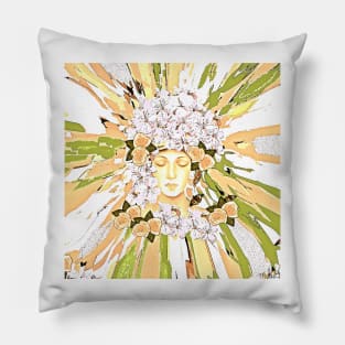 The Flower Girl Pillow