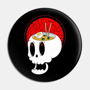 Skull Ramen Pin