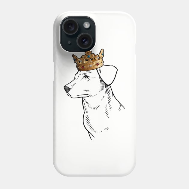 Corgidor Dog King Queen Wearing Crown Phone Case by millersye